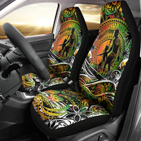 Father's Day Vanuatu Car Seat Cover Special Dad Polynesia Paradise