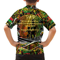 Father's Day Vanuatu Family Matching Puletasi and Hawaiian Shirt Special Dad Polynesia Paradise DT02 - Polynesian Pride