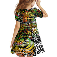 Father's Day Vanuatu Family Matching Puletasi and Hawaiian Shirt Special Dad Polynesia Paradise DT02 - Polynesian Pride