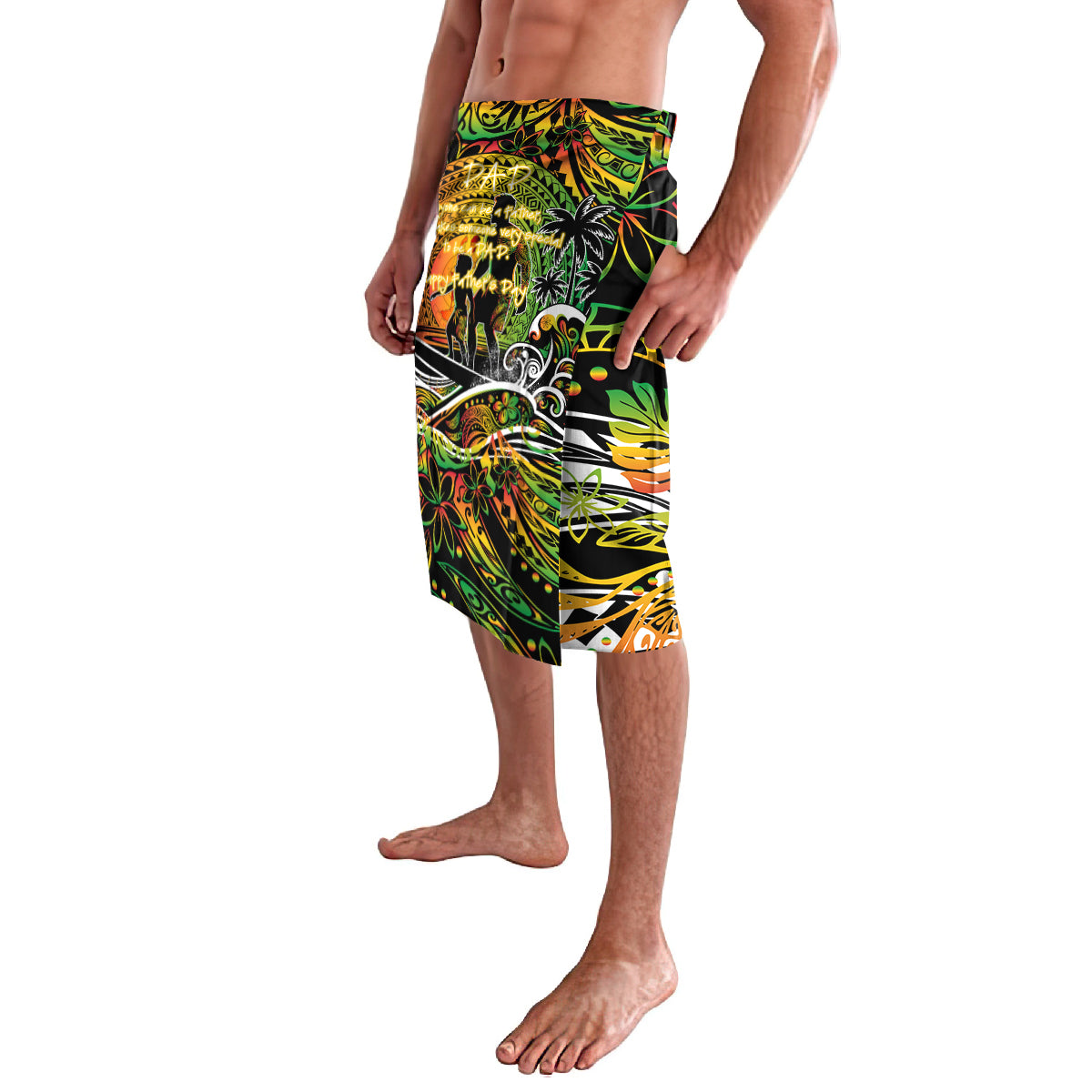 Father's Day Vanuatu Lavalava Special Dad Polynesia Paradise