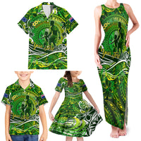 Father's Day Cook Islands Family Matching Tank Maxi Dress and Hawaiian Shirt Special Dad Polynesia Paradise DT02 - Polynesian Pride