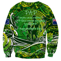 Father's Day Cook Islands Sweatshirt Special Dad Polynesia Paradise DT02 - Polynesian Pride