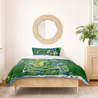 Father's Day Solomon Islands Bedding Set Special Dad Polynesia Paradise
