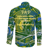 Father's Day Solomon Islands Family Matching Off The Shoulder Long Sleeve Dress and Hawaiian Shirt Special Dad Polynesia Paradise