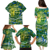 Father's Day Solomon Islands Family Matching Puletasi and Hawaiian Shirt Special Dad Polynesia Paradise DT02 - Polynesian Pride