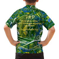 Father's Day Solomon Islands Family Matching Summer Maxi Dress and Hawaiian Shirt Special Dad Polynesia Paradise DT02 - Polynesian Pride