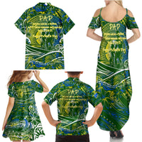 Father's Day Solomon Islands Family Matching Summer Maxi Dress and Hawaiian Shirt Special Dad Polynesia Paradise DT02 - Polynesian Pride