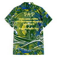 Father's Day Solomon Islands Family Matching Summer Maxi Dress and Hawaiian Shirt Special Dad Polynesia Paradise DT02 - Polynesian Pride