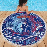Father's Day Guam Beach Blanket Special Dad Polynesia Paradise DT02 - Polynesian Pride