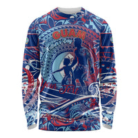 Father's Day Guam Long Sleeve Shirt Special Dad Polynesia Paradise