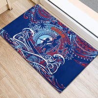 Father's Day Guam Rubber Doormat Special Dad Polynesia Paradise