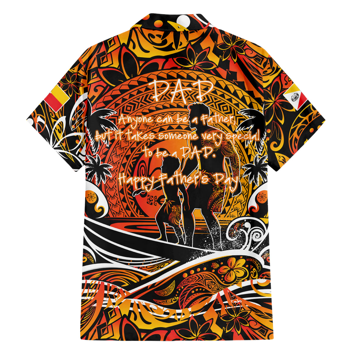 Father's Day Marquesas Islands Hawaiian Shirt Special Dad Polynesia Paradise