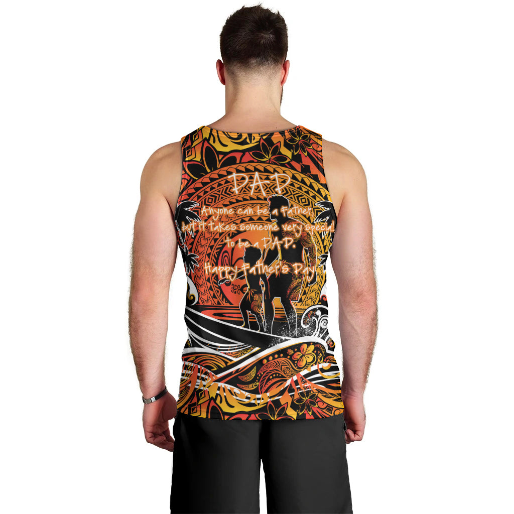 Father's Day Marquesas Islands Men Tank Top Special Dad Polynesia Paradise