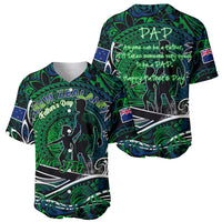 Father's Day New Zealand Baseball Jersey Special Dad Polynesia Paradise DT02 - Polynesian Pride
