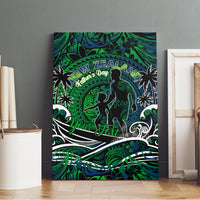 Father's Day New Zealand Canvas Wall Art Special Dad Polynesia Paradise