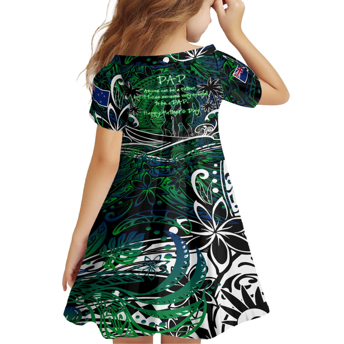 Father's Day New Zealand Family Matching Tank Maxi Dress and Hawaiian Shirt Special Dad Polynesia Paradise DT02 - Polynesian Pride