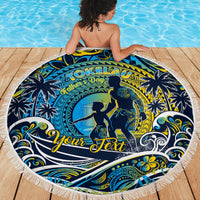 Father's Day Tokelau Beach Blanket Special Dad Polynesia Paradise