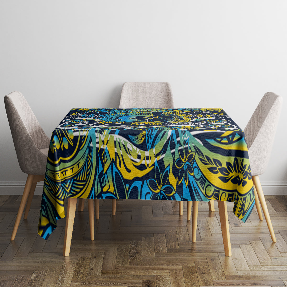 Father's Day Tokelau Tablecloth Special Dad Polynesia Paradise DT02 - Polynesian Pride