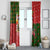 Hawaii Christmas Window Curtain Mele Kalikimaka Kanaka Maoli DT02 - Polynesian Pride