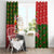 Hawaii Christmas Window Curtain Mele Kalikimaka Kanaka Maoli DT02 - Polynesian Pride