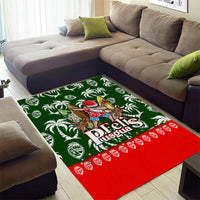Guam Christmas Area Rug Felis Pusgua Tropical Xmas Patterns DT02 - Polynesian Pride