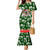 Guam Christmas Mermaid Dress Felis Pusgua Tropical Xmas Patterns DT02 Women Green - Polynesian Pride