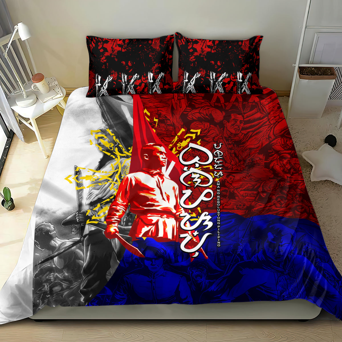 Philippines Bonifacio Day Bedding Set DT02 - Polynesian Pride