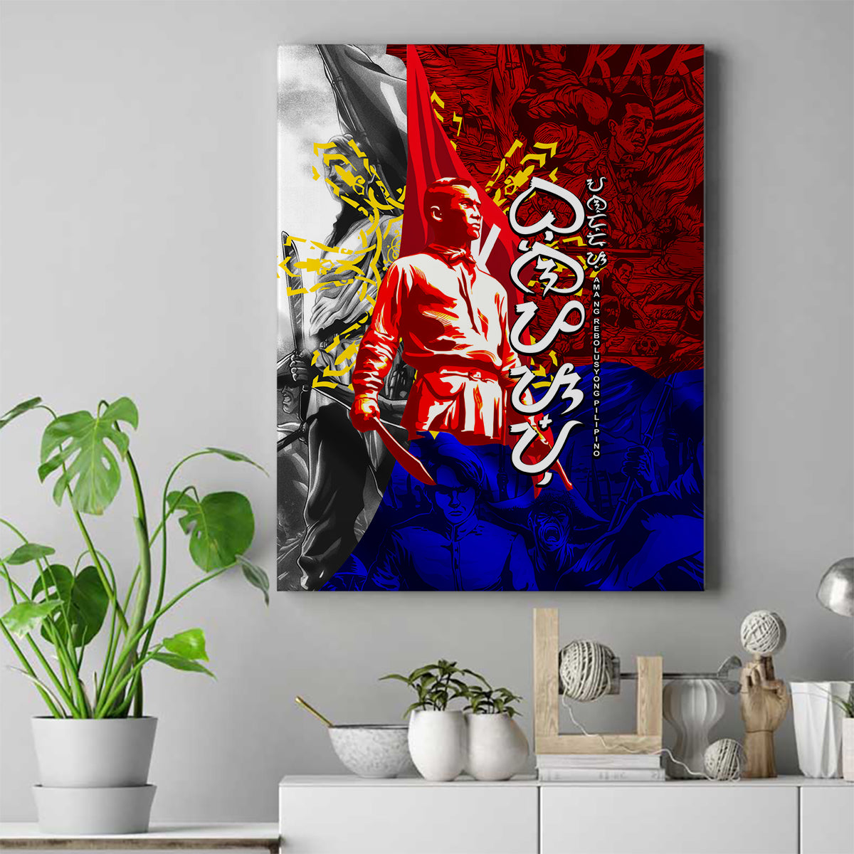 Philippines Bonifacio Day Canvas Wall Art DT02 Art - Polynesian Pride