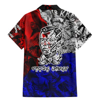 Philippines Bonifacio Day Family Matching Mermaid Dress and Hawaiian Shirt DT02 - Polynesian Pride