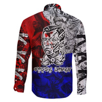 Philippines Bonifacio Day Family Matching Mermaid Dress and Hawaiian Shirt DT02 - Polynesian Pride