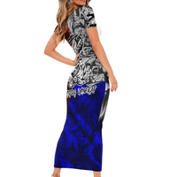 Philippines Bonifacio Day Family Matching Short Sleeve Bodycon Dress and Hawaiian Shirt DT02 - Polynesian Pride