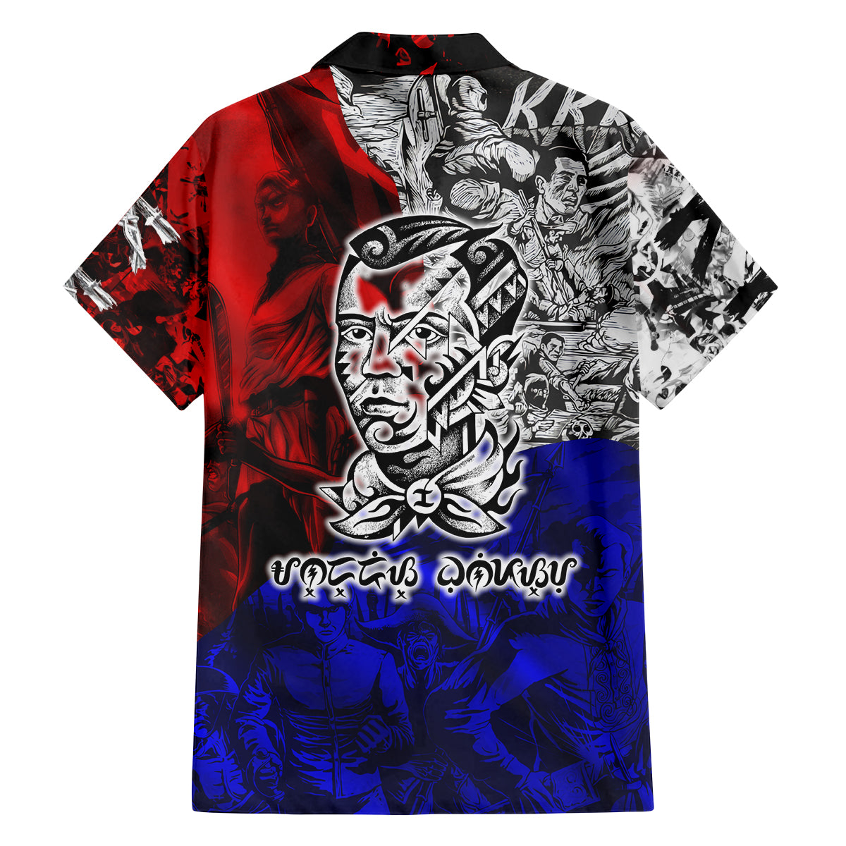 Philippines Bonifacio Day Family Matching Summer Maxi Dress and Hawaiian Shirt DT02 - Polynesian Pride