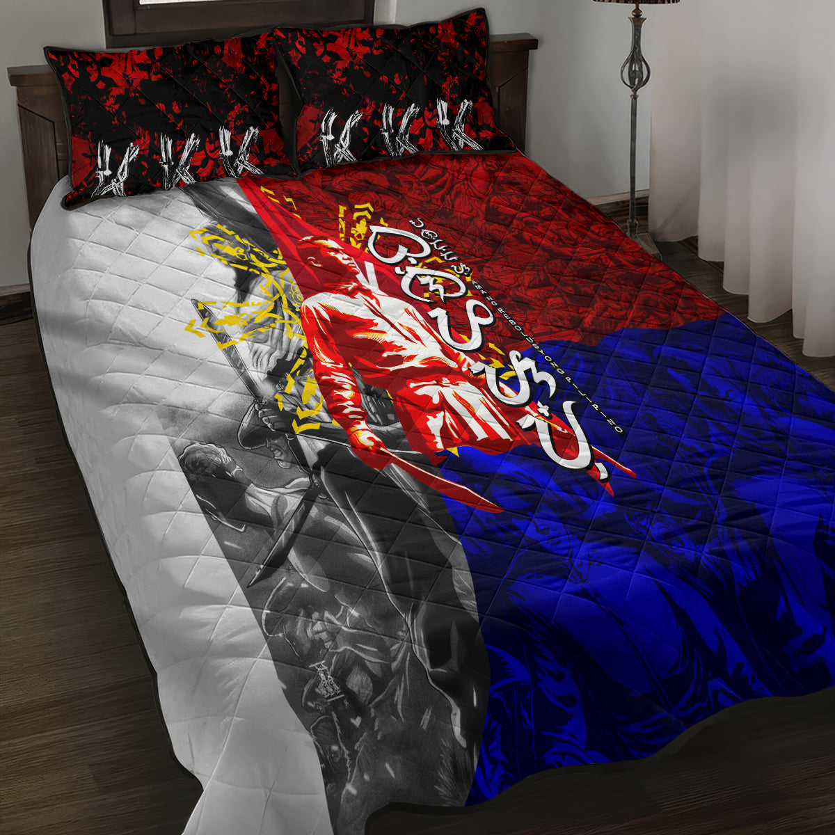 Philippines Bonifacio Day Quilt Bed Set DT02 - Polynesian Pride