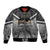 New Zealand Bomber Jacket Rugby Aotearoa Champions DT02 Unisex Black - Polynesian Pride