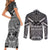 New Zealand Couples Matching Short Sleeve Bodycon Dress and Long Sleeve Button Shirt Rugby Aotearoa Champions DT02 - Polynesian Pride