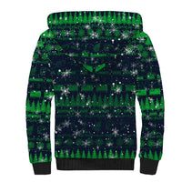 Merry Christmas New Zealand Sherpa Hoodie Xmas Travel Map DT02 - Polynesian Pride