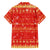 Merry Christmas Hawaii Family Matching Off The Shoulder Long Sleeve Dress and Hawaiian Shirt Xmas Travel Map - Polynesian Pride