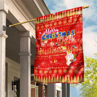 Merry Christmas Hawaii Garden Flag Xmas Travel Map - Polynesian Pride