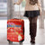 Merry Christmas Hawaii Luggage Cover Xmas Travel Map - Polynesian Pride
