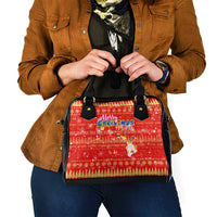 Merry Christmas Hawaii Shoulder Handbag Xmas Travel Map DT02 - Polynesian Pride