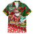 Mele Kalikimaka Shaka Santa Hawaiian Shirt Hawaiian Surf Christmas Design with Aloha Spirit - Polynesian Pride