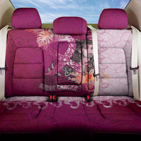 Breast Cancer New Zealand Back Car Seat Cover Maori Aotearoa Girl Pink Out