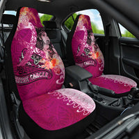 Breast Cancer New Zealand Car Seat Cover Maori Aotearoa Girl Pink Out