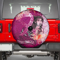 Breast Cancer New Zealand Spare Tire Cover Maori Aotearoa Girl Pink Out