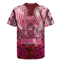 Breast Cancer Warrior Rugby Jersey Angel Wings Polynesian Pattern DT02 - Polynesian Pride