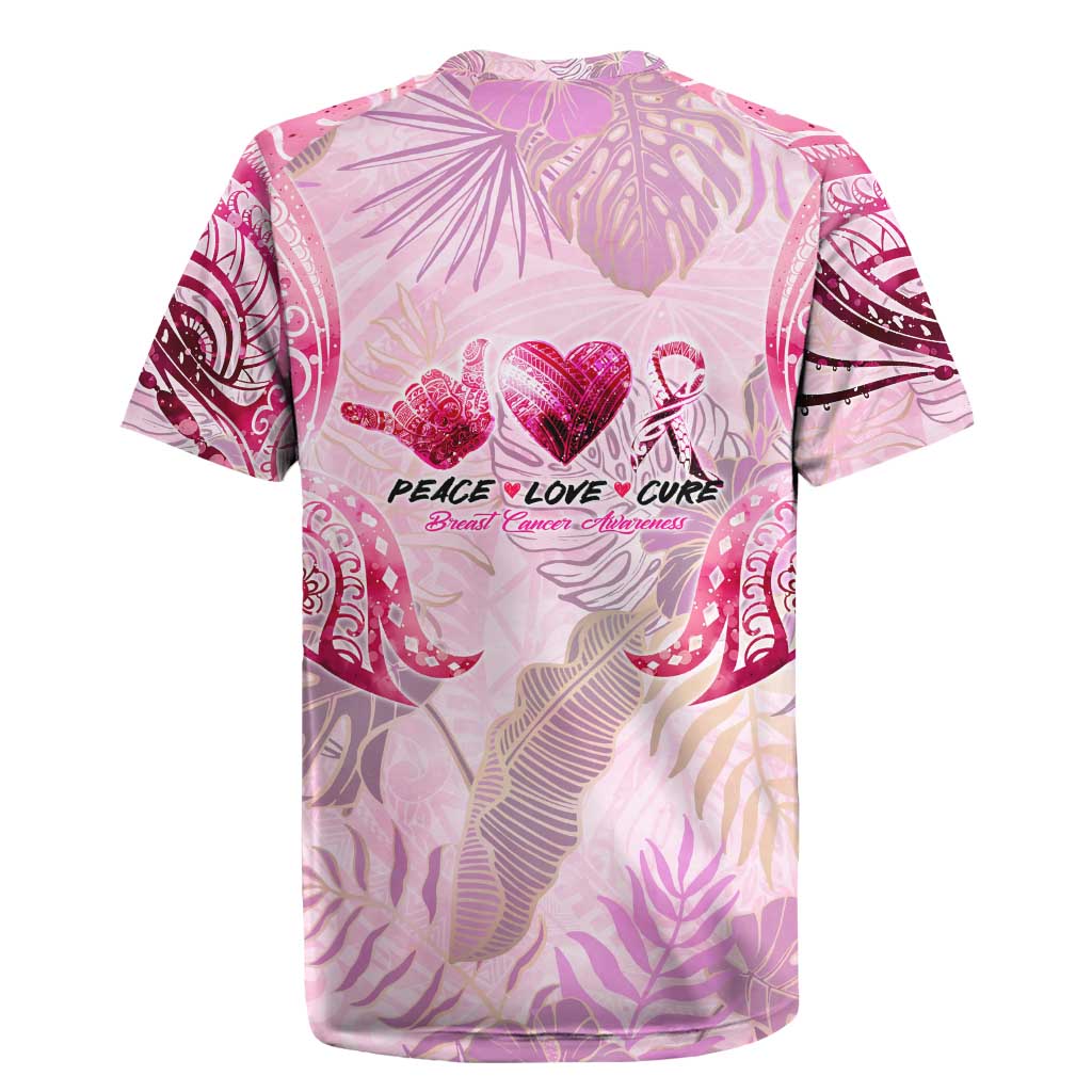 Breast Cancer Polynesian Rugby Jersey I Can Do All Things Through Christ DT02 - Polynesian Pride