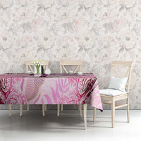 Breast Cancer Polynesian Tablecloth I Can Do All Things Through Christ DT02 - Polynesian Pride