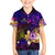 Wallis and Futuna Family Matching Off Shoulder Short Dress and Hawaiian Shirt Whale Hibiscus Polynesian