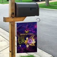 Wallis and Futuna Garden Flag Whale Hibiscus Polynesian