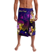 Wallis and Futuna Lavalava Whale Hibiscus Polynesian